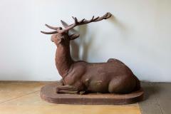 20th Century French Cast Iron Deer - 3955416