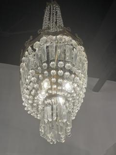 20th Century French Crystal Chandelier - 4361495