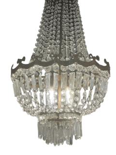 20th Century French Crystal Chandelier - 4361544