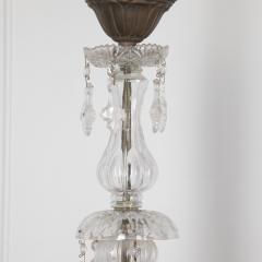 20th Century French Crystal and Bronze Chandelier - 3640495