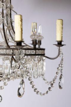20th Century French Directoire Style Crystal Chandelier - 4088622
