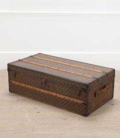 20th Century French Louis Vuitton Trunk in Monogrammed Canvas - 4168666