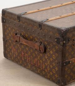20th Century French Louis Vuitton Trunk in Monogrammed Canvas - 4168671
