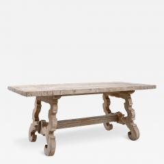 20th Century French Oak Dining Table - 3490911