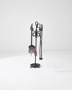 20th Century French Set of Iron Fireplace Accessories - 3381020