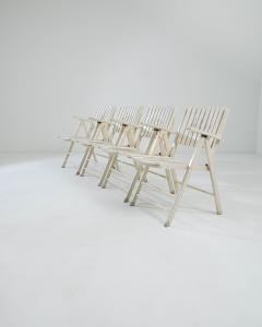 20th Century French Wooden Garden Chairs Set of Four - 3267044