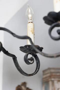 20th Century French Wrought Iron Chandeliers - 3945738