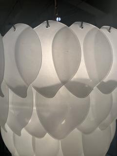 20th Century Frosted Glass Petal Chandelier 2 available  - 4210366