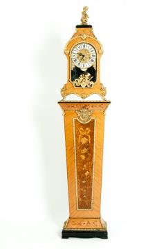 20th Century Fruitwood Veneer Case Tiffany Mantel Clock Pedestal - 1125393