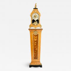 20th Century Fruitwood Veneer Case Tiffany Mantel Clock Pedestal - 1126329