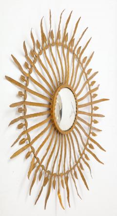 20th Century Gilded Sunburst Tole Mirror - 1538142