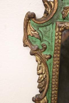 20th Century Gothic Style Carved Wood Wall Mirror - 3452790