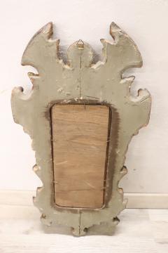 20th Century Gothic Style Carved Wood Wall Mirror - 3452794