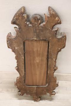 20th Century Gothic Style Carved Wood Wall Mirror - 3452820