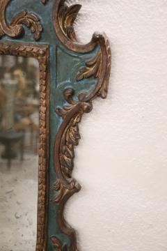 20th Century Gothic Style Carved Wood Wall Mirror - 3452824