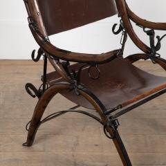 20th Century Horse Hair Harness Chair - 3622979