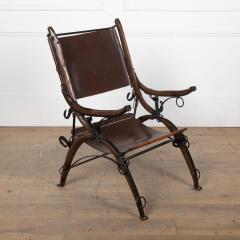 20th Century Horse Hair Harness Chair - 3623002