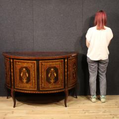 20th Century Inlaid Half Moon Sideboard - 4213281