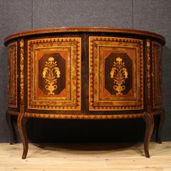 20th Century Inlaid Half Moon Sideboard - 4213284
