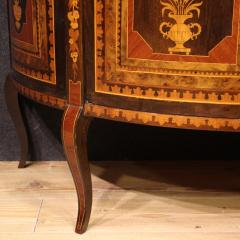 20th Century Inlaid Half Moon Sideboard - 4213286