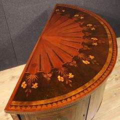 20th Century Inlaid Half Moon Sideboard - 4213287