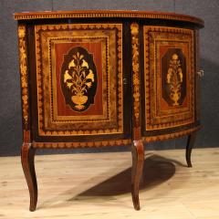20th Century Inlaid Half Moon Sideboard - 4213288