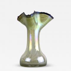 20th Century Iridescent Glass Vase by E Eisch Signed Germany 1982 - 3430575
