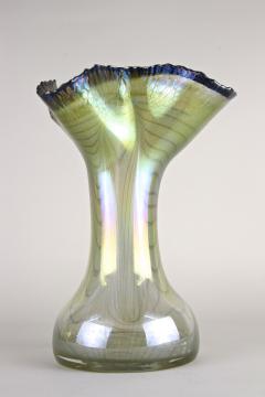 20th Century Iridescent Glass Vase by E Eisch Signed Germany 1982 - 4568141
