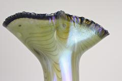 20th Century Iridescent Glass Vase by E Eisch Signed Germany 1982 - 4568146