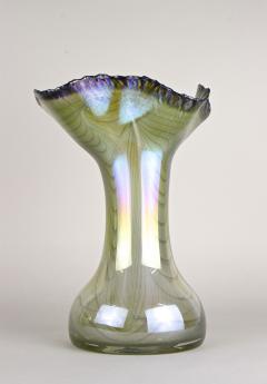 20th Century Iridescent Glass Vase by E Eisch Signed Germany 1982 - 4568147
