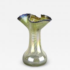 20th Century Iridescent Glass Vase by E Eisch Signed Germany 1982 - 4568779