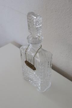 20th Century Italian Art Glass Whiskey Bottle 1980s - 2614839