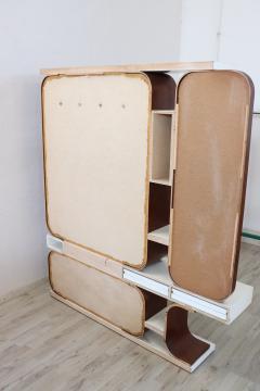20th Century Italian Design Cabinet With Clothes Hangers 1960s - 2262064