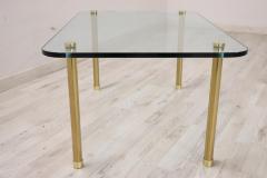 20th Century Italian Design Crystal Sofa Table or Coffee Table 1980s - 2291118