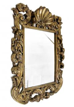 20th Century Italian Gilt Florentine Wall Mirror Italy circa 1950 - 4730431