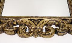 20th Century Italian Gilt Florentine Wall Mirror Italy circa 1950 - 4730440