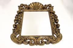 20th Century Italian Gilt Florentine Wall Mirror Italy circa 1950 - 4730443