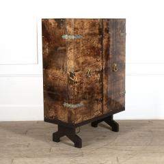 20th Century Italian Lacquered Goat Skin and Mahogany Bar by Aldo Tura - 4113416