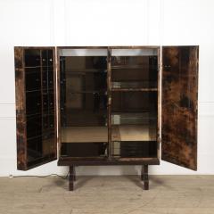 20th Century Italian Lacquered Goat Skin and Mahogany Bar by Aldo Tura - 4113417