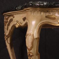 20th Century Italian Lacquered and Gilded Console - 4218605