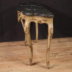 20th Century Italian Lacquered and Gilded Console - 4218606