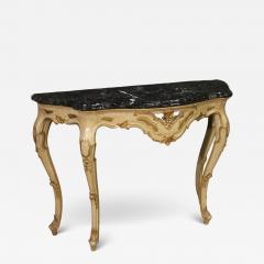 20th Century Italian Lacquered and Gilded Console - 4219170