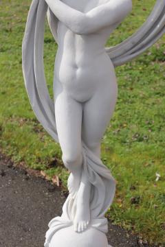 20th Century Italian Large Garden Statue Dancing Venus  - 3542696