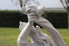 20th Century Italian Large Garden Statue Dancing Venus  - 3542703