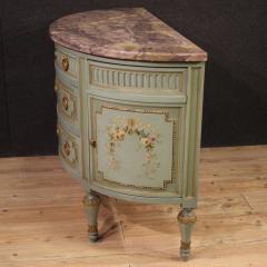 20th Century Italian Louis XVI Style Half Moon Commode - 3923239