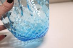 20th Century Italian Murano Artistic Glass Vase 1950s Handkerchief Model - 2386992