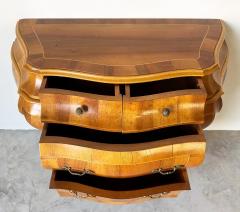 20th Century Italian Olivewood Bombe Commode Chest - 4281987