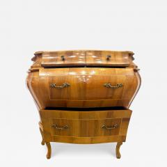 20th Century Italian Olivewood Bombe Commode Chest - 4287955
