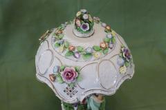 20th Century Italian Rare Porcelain Table Lamp by Capodimonte - 3156392