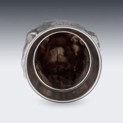 20th Century Italian Solid Silver Hound Stirrup Cup c 1960 - 2914744